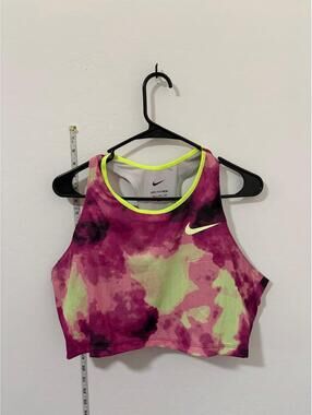 NEW Nike Pro Elite Track & Field Crop Top Made In USA Pink FD5882-617 Womens XL